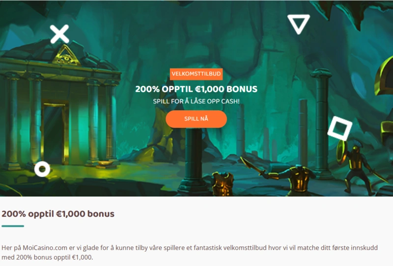 moi welcome bonus page